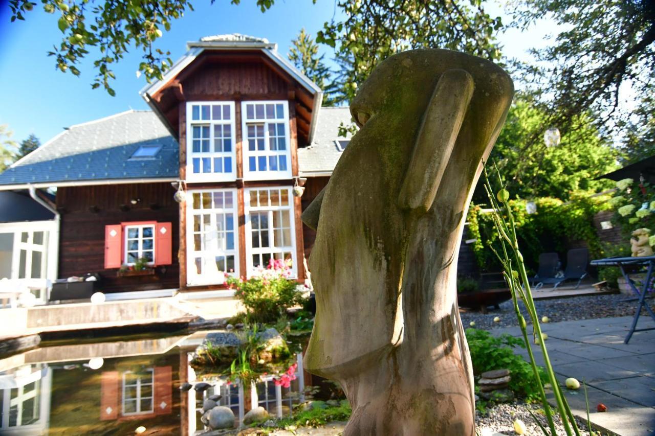 Naturforsthaus Ferienwohnung Fuer Hunde- Und Tierverbundene Menschen Preitenegg Exterior foto